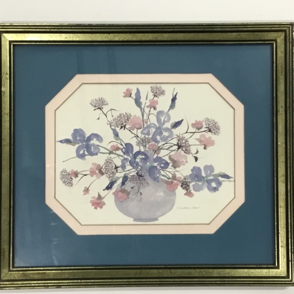 SALE! Watercolor Flowers by C. Winterle Olson - Picture 1 of 4